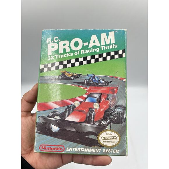 R.C. Pro-Am ( Nintendo ) NES • Complete in Box • CIB - Picture 10 of 16